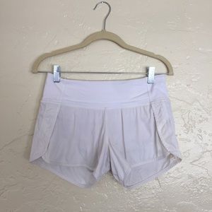 White lulu shorts